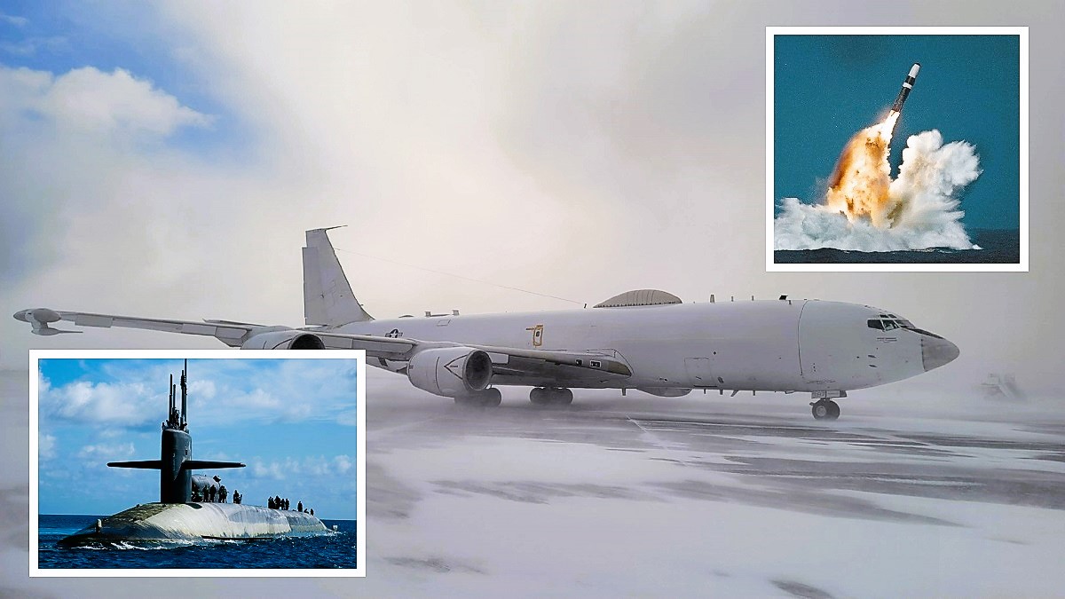 Droht Deutschland ein Atomschlag? - USA sendet Weltuntergangs-Flugzeug nach Europa!