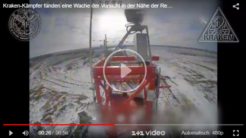 Angriff auf russischem Boden! [Video]▶️ Ukrainische "Kraken" Elite-Einheiten zerstören russischen Spionageturm