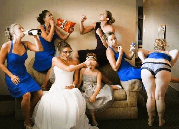 Unglaubliche Hochzeitsbilder an die man sich immer erinnern wird! Lachen Sie mit!