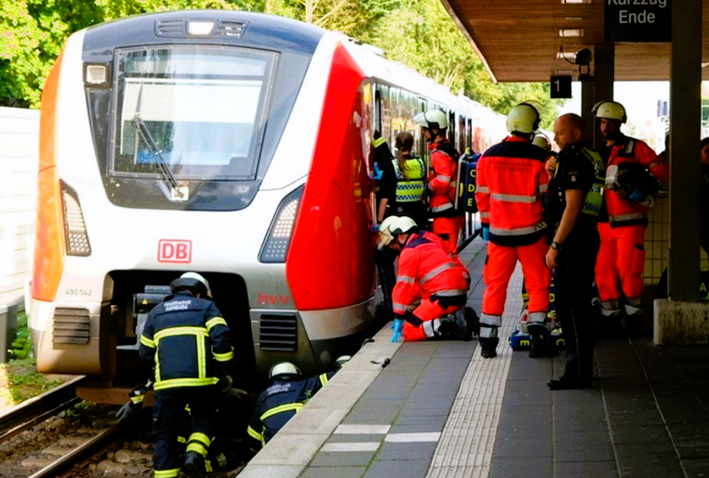 Lebensgefahr nach Horror-U-Bahn Unfall! Mann von Bahn das Bein abgetrennt!