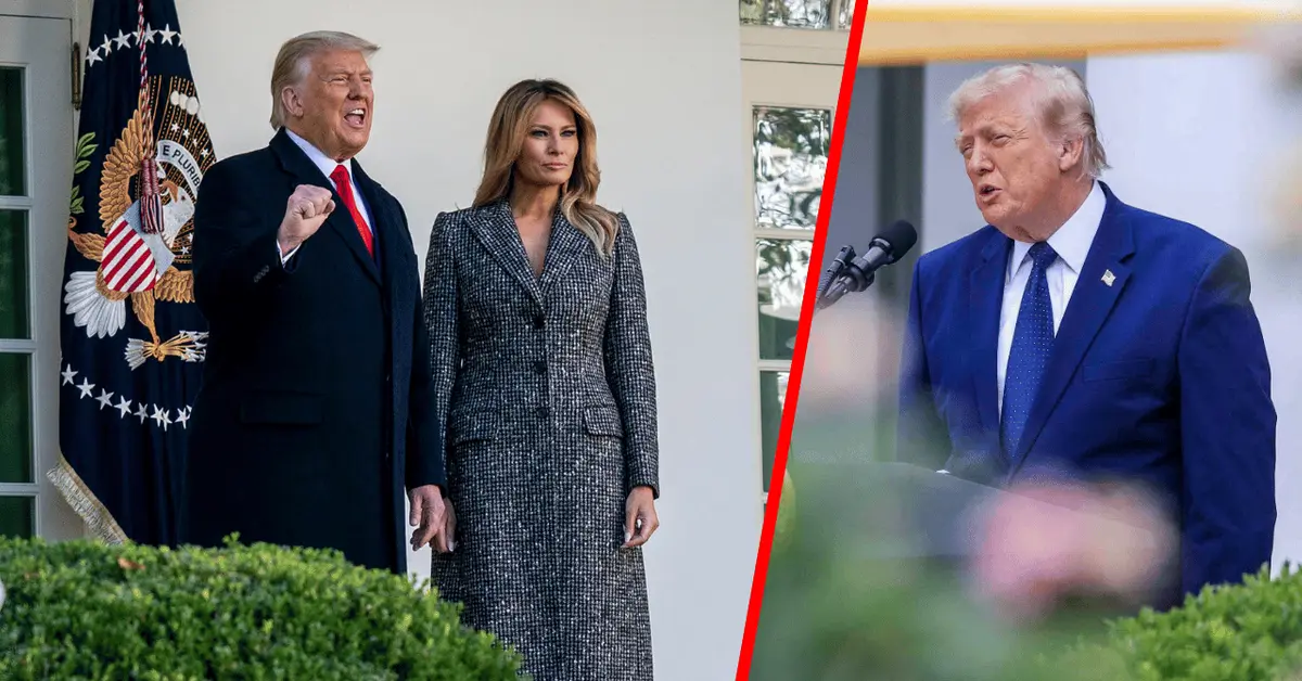 Melania's Surprise Return: Rose Garden Joke Sparks Mockery and New Foster Push